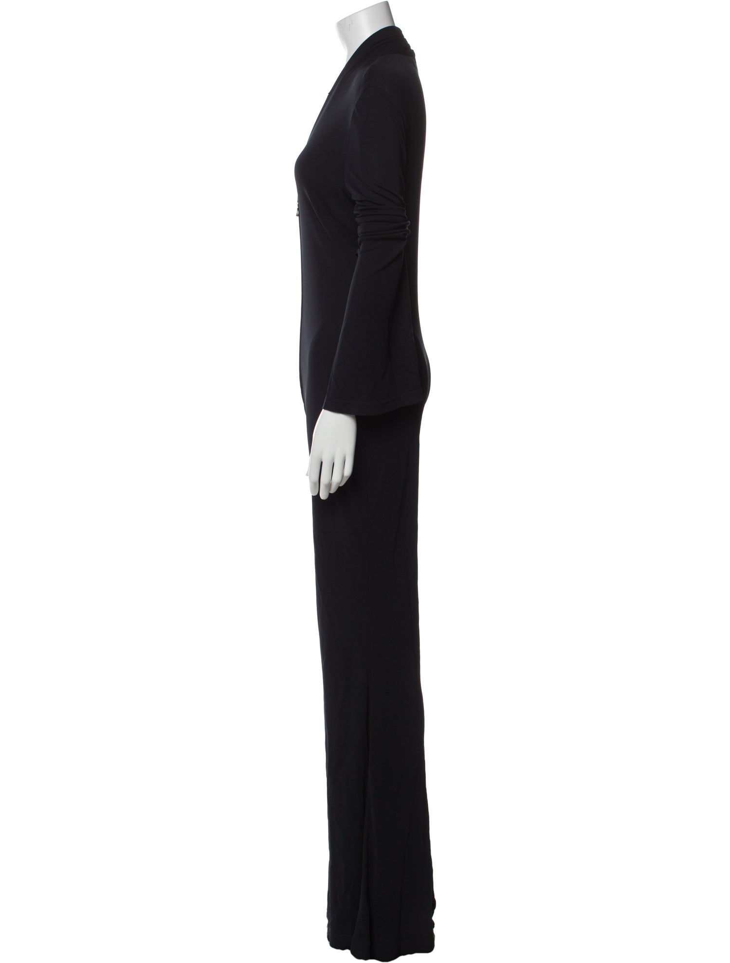 Escada Plunge Neckline Jumpsuit
