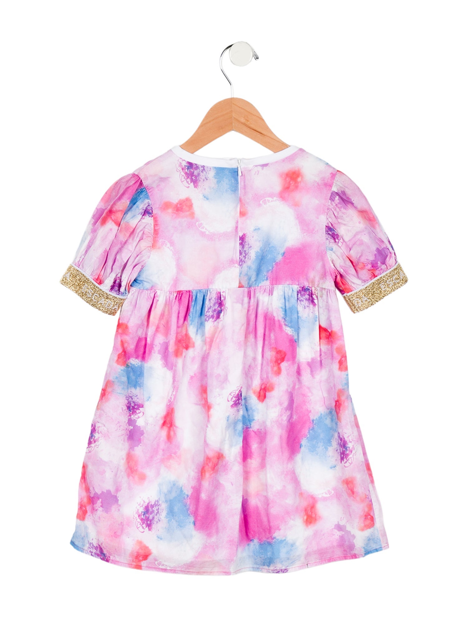 Escada Toddler Girls' Printed Short Sleeve Dress