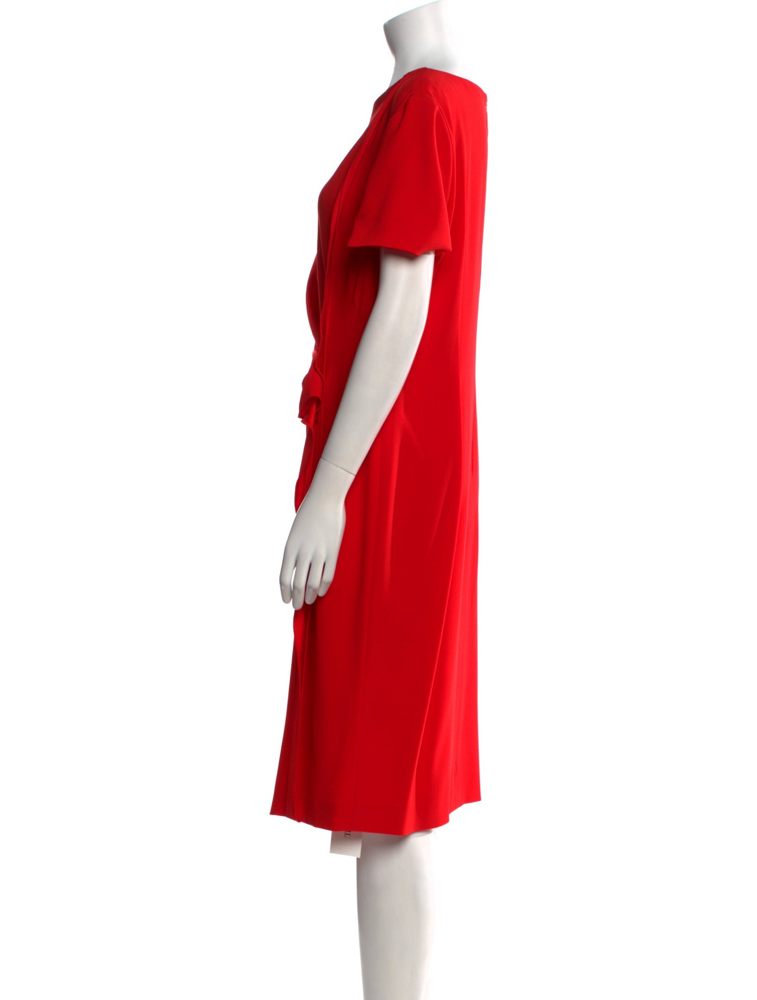 Escada Virgin Wool Midi Length Dress