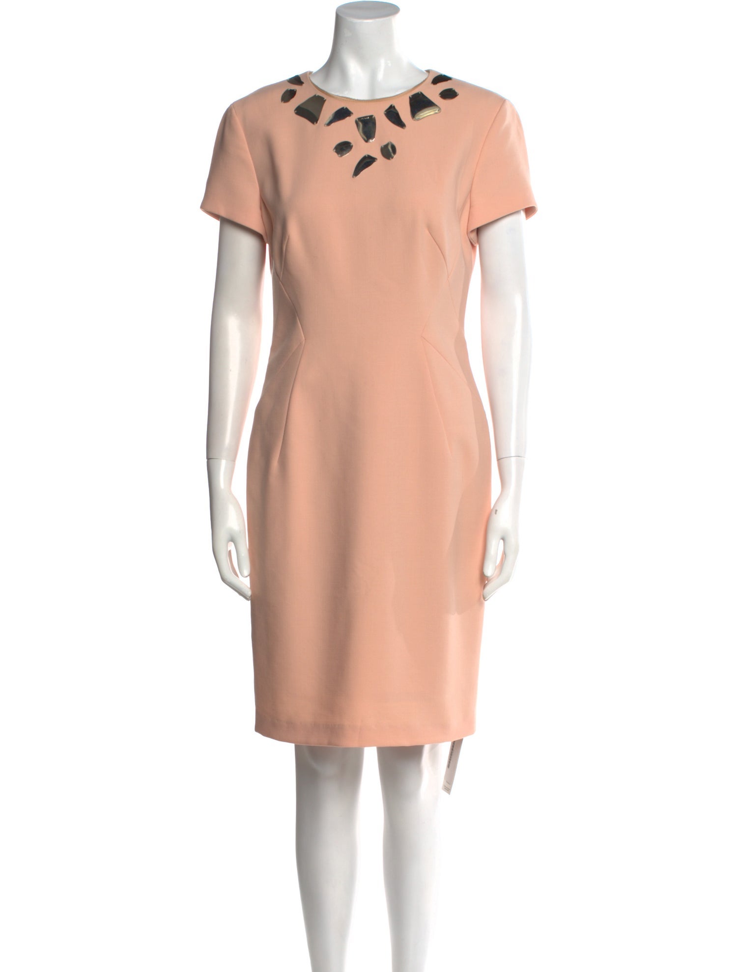 Escada Virgin Wool Knee-Length Dress