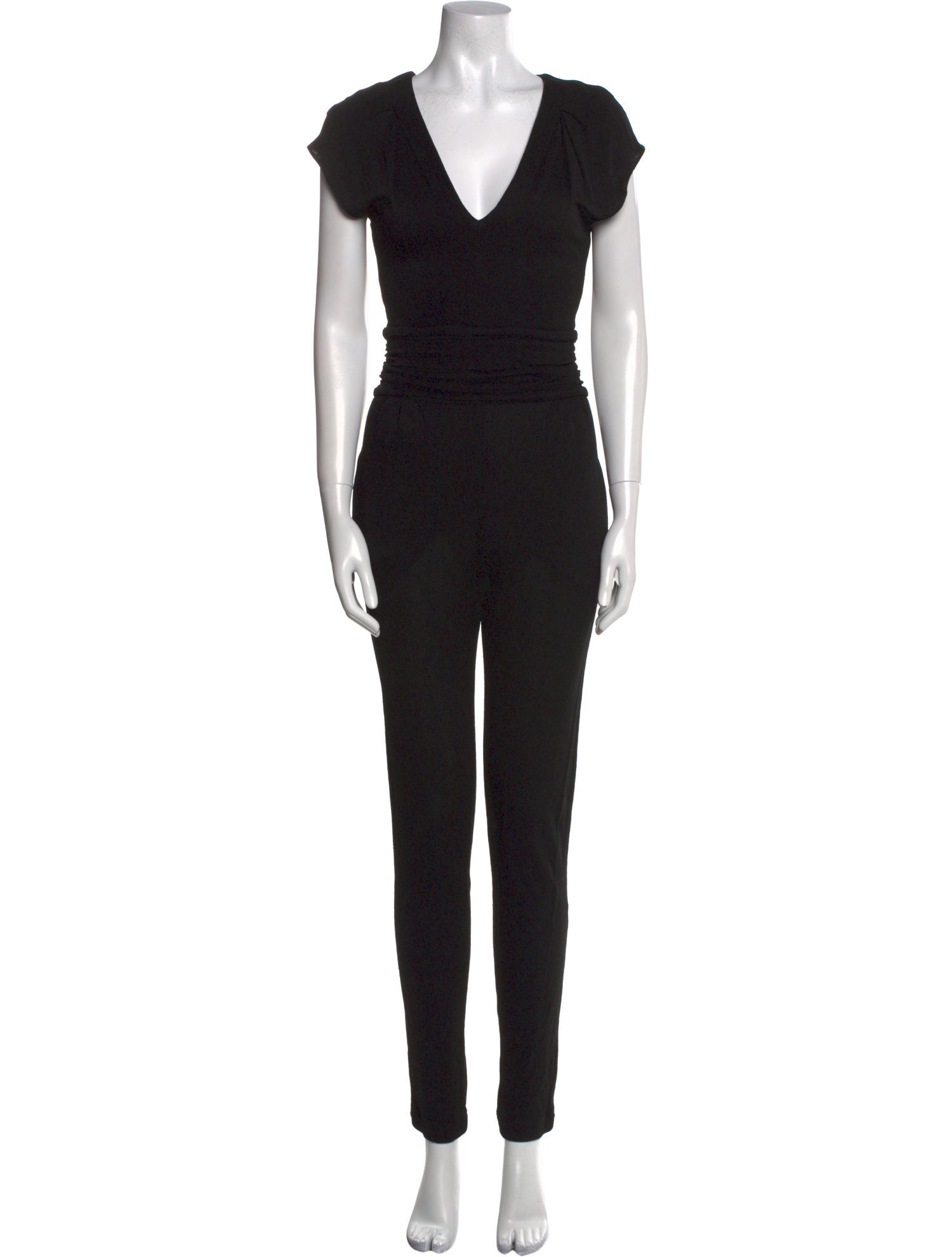 Escada V-Neck Jumpsuit