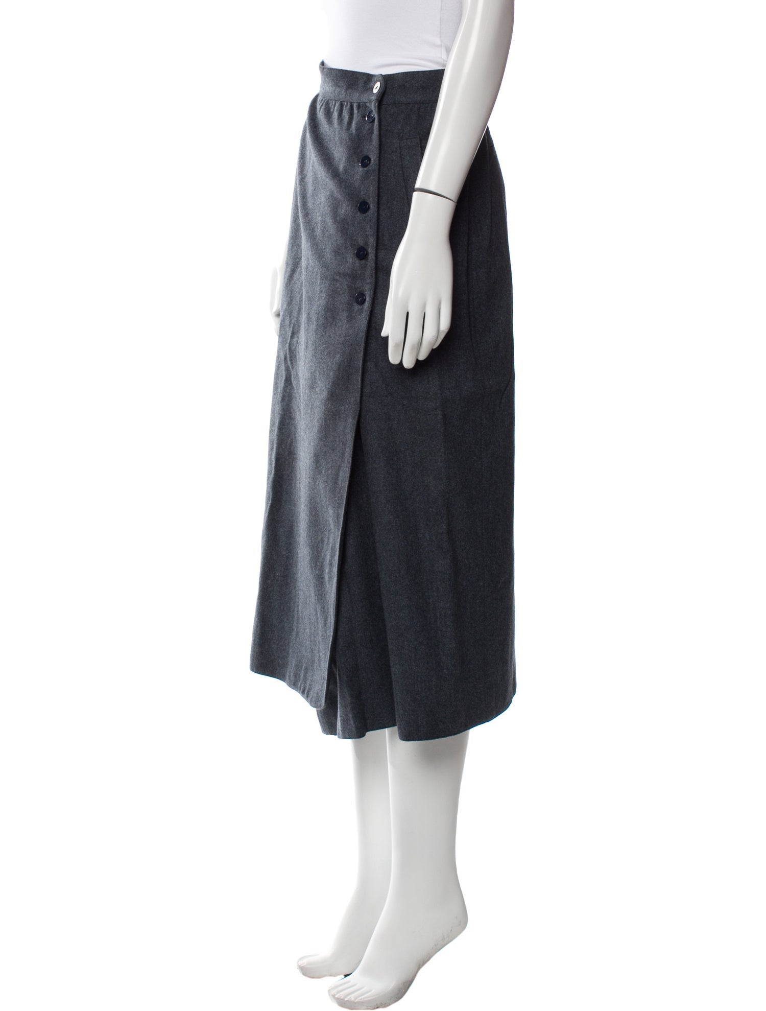 Escada Wool Midi Length Skirt