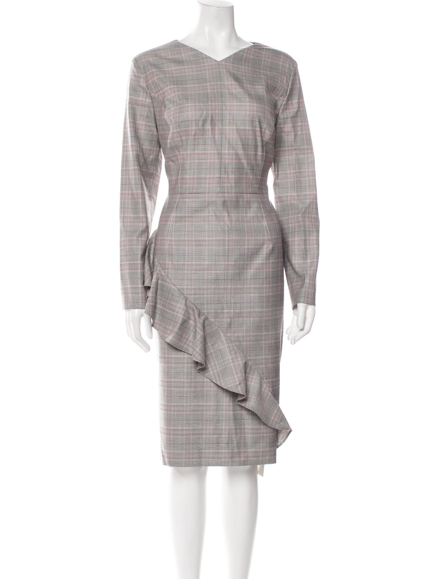 Escada Wool Midi Length Dress