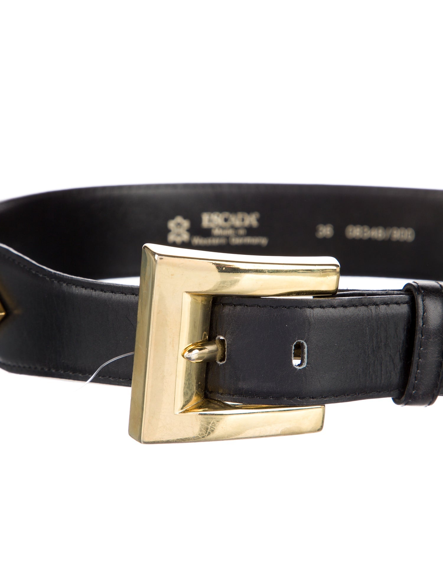 Escada Leather Waist Belt
