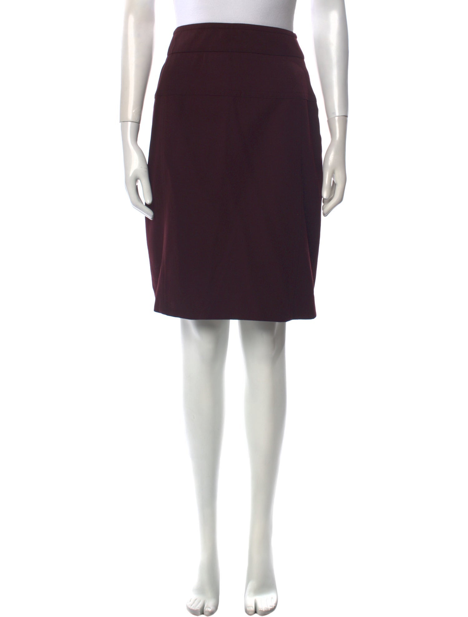 Escada Wool Knee-Length Skirt