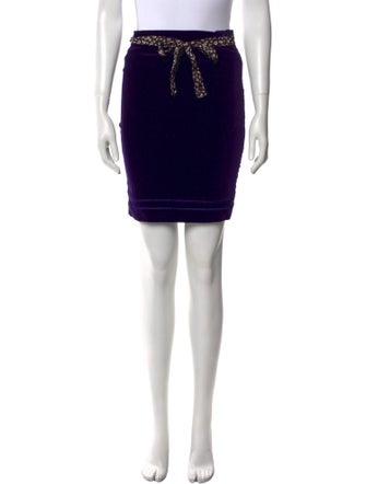 Escada Wool Mini Skirt