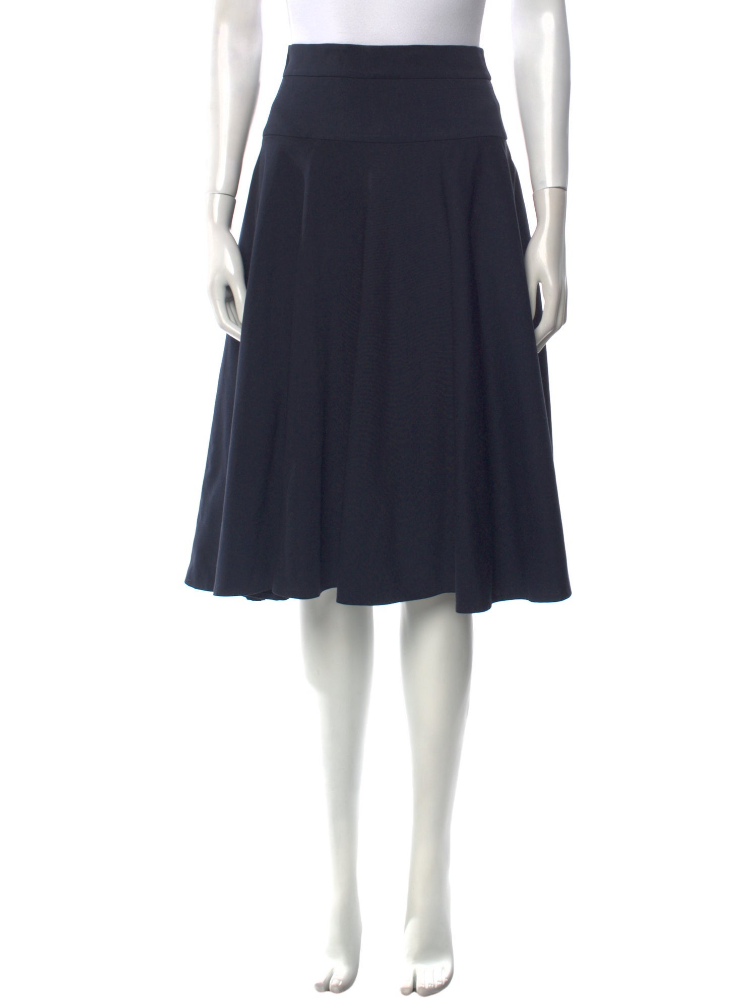 Escada Virgin Wool Knee-Length Skirt