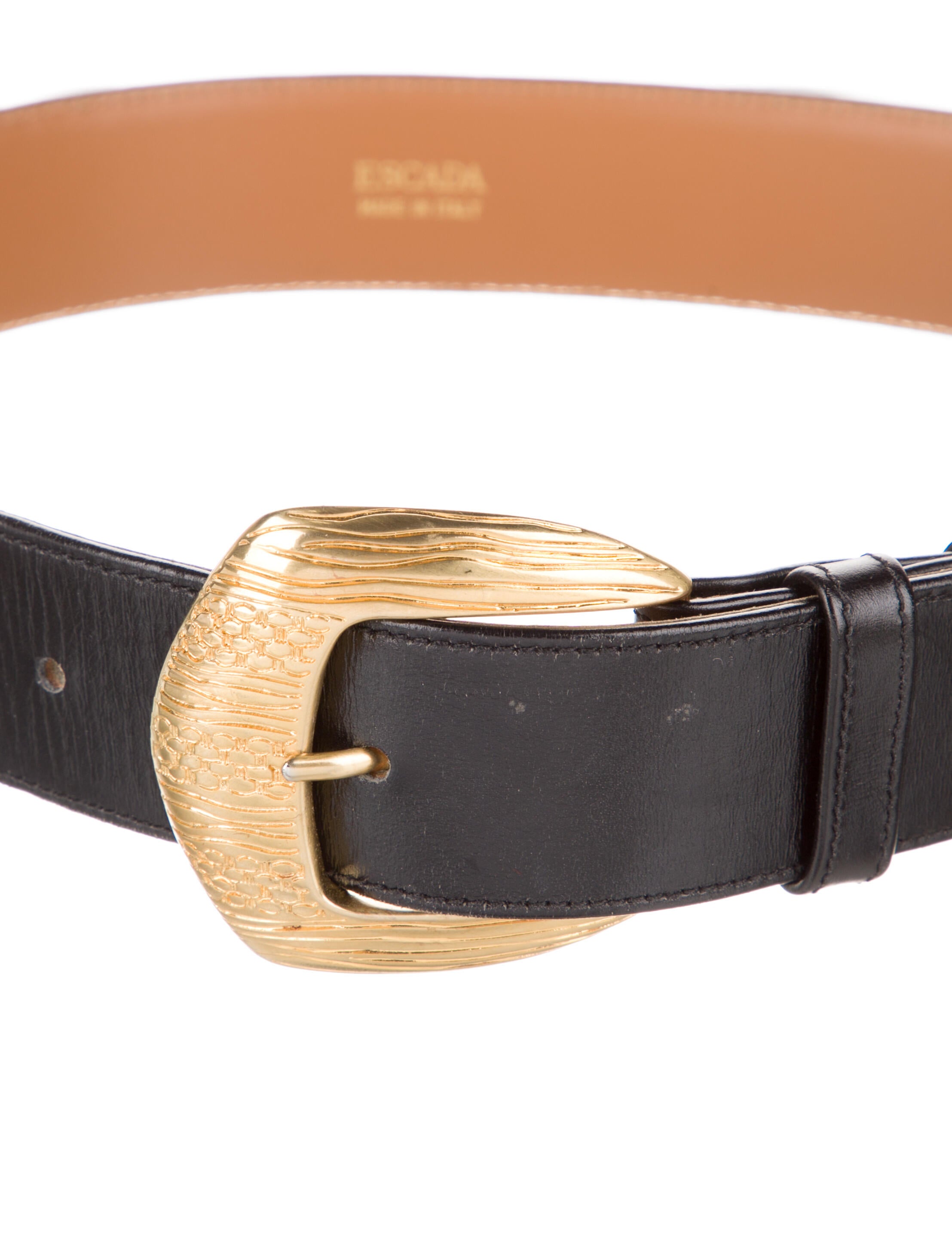 Escada Leather Waist Belt