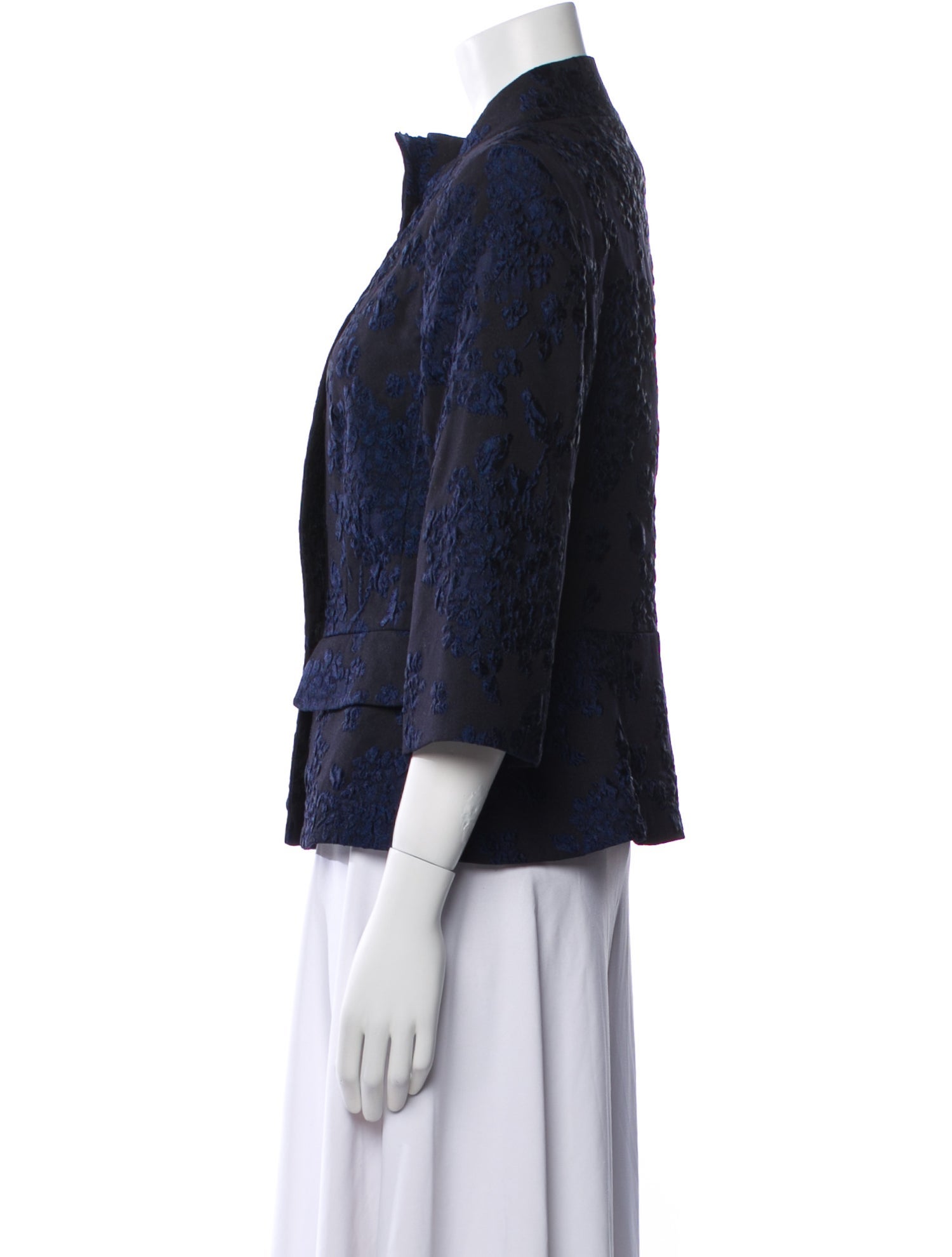 Escada Floral Print Evening Jacket