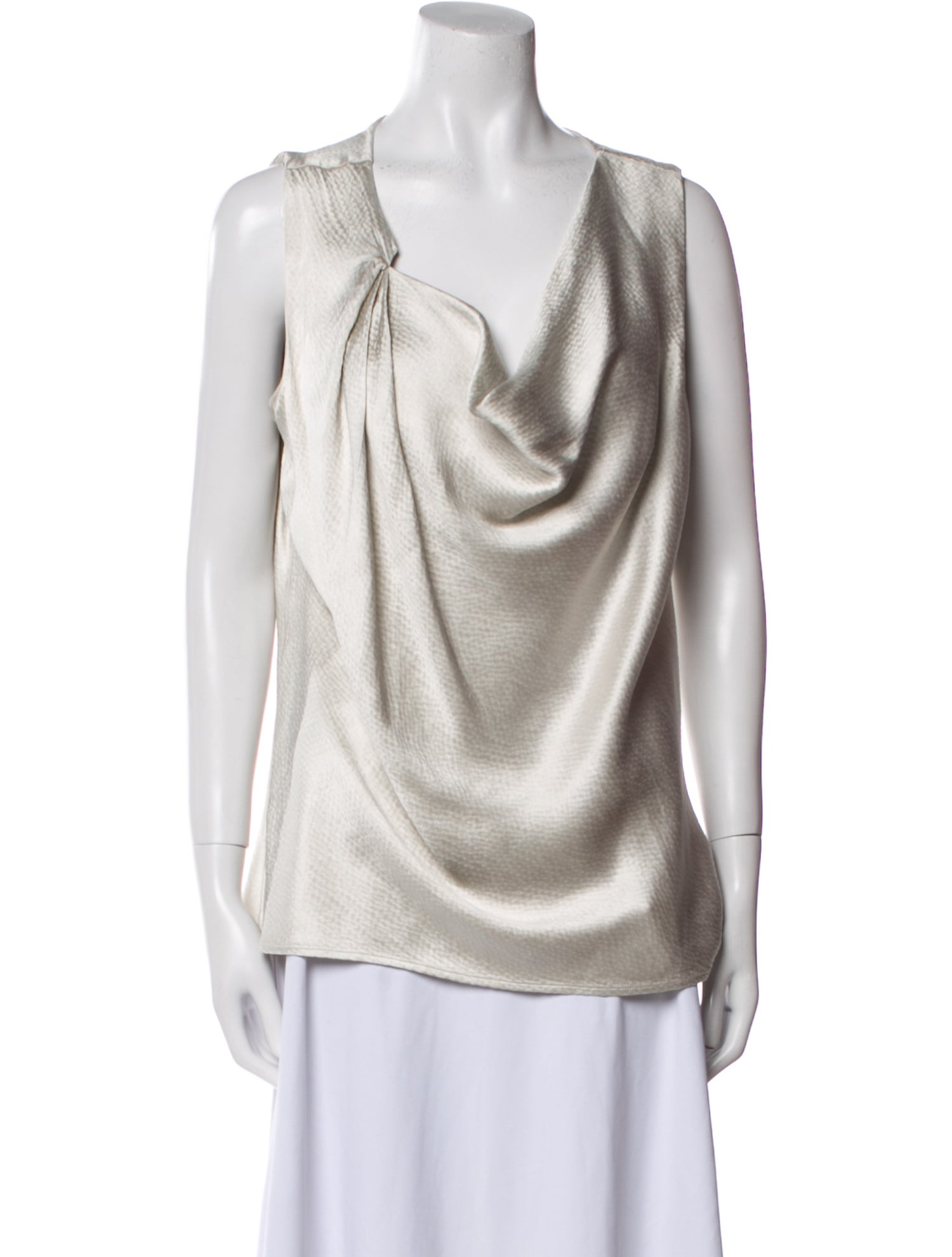 Escada Silk Cowl Neck Top