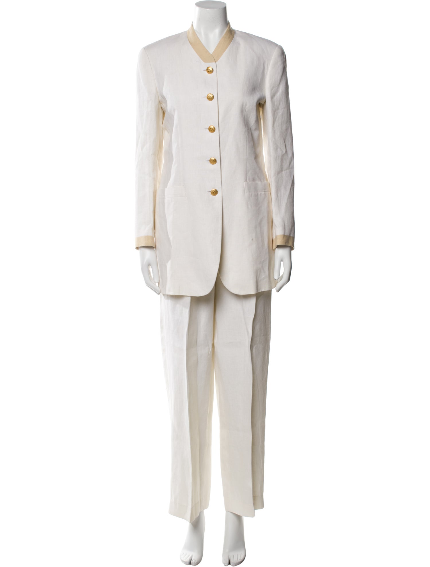 Escada Linen Pantsuit