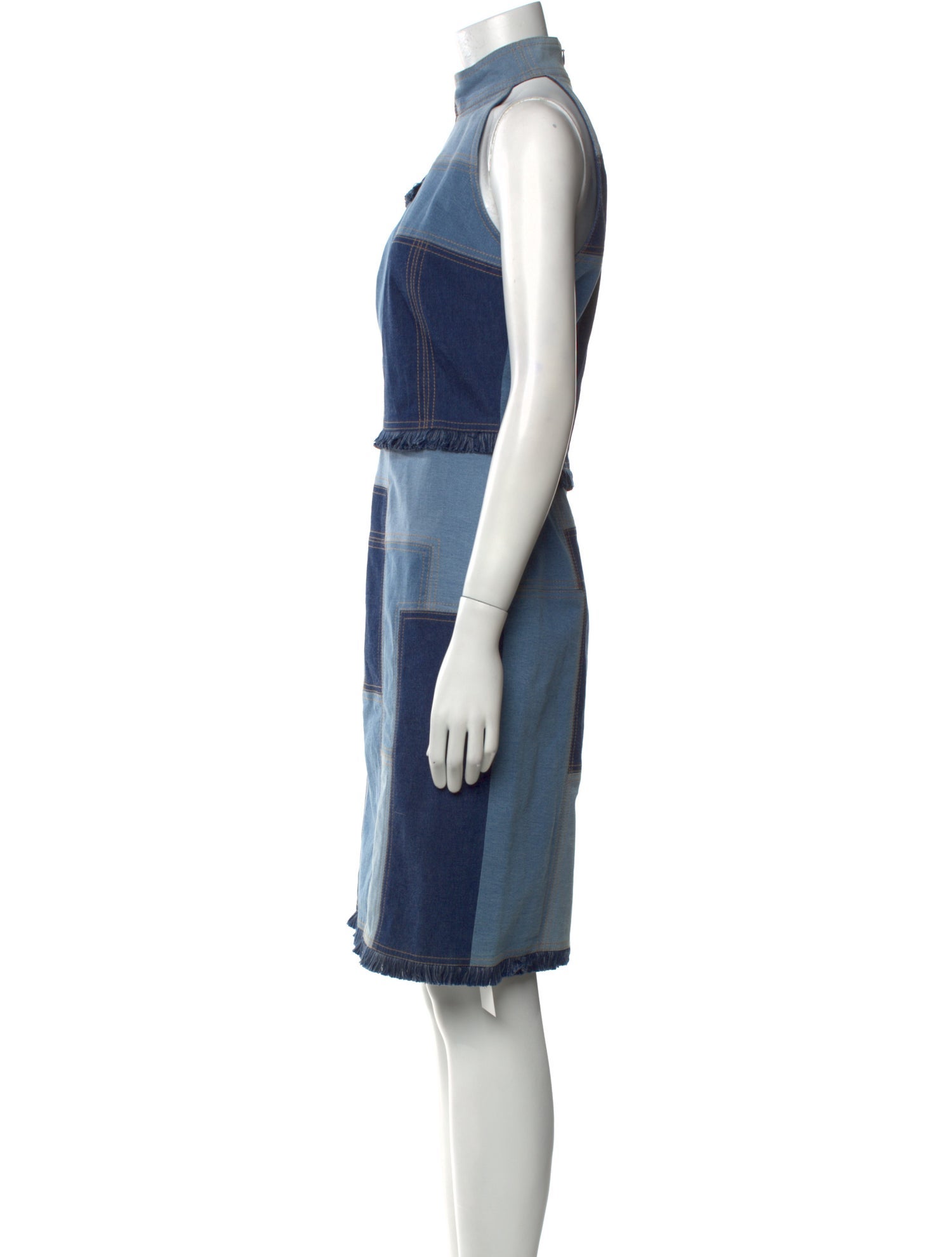 Escada Printed Knee-Length Dress