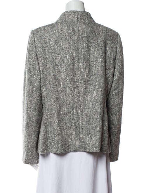 Escada Alpaca Tweed Pattern Blazer