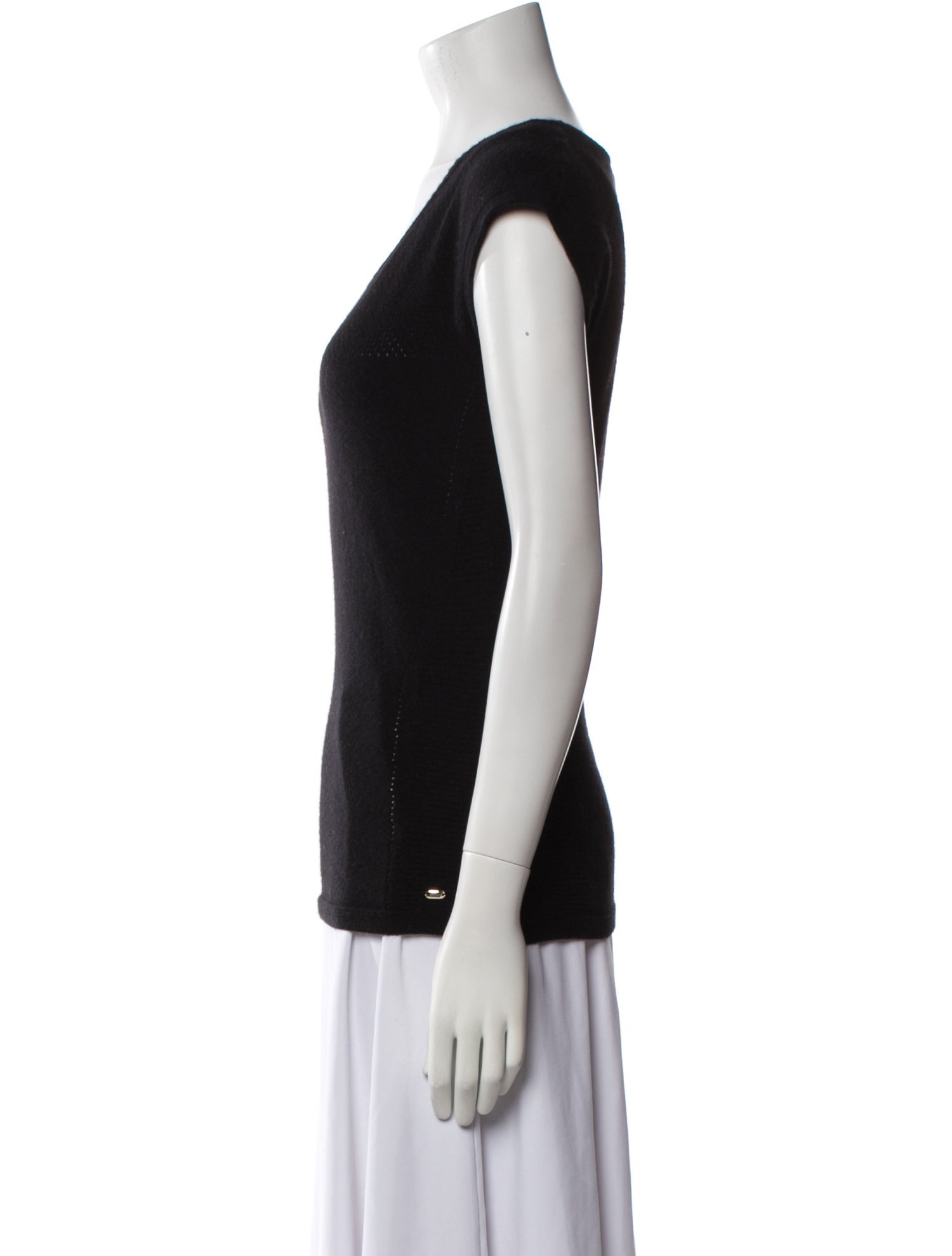 Escada Virgin Wool Scoop Neck Sweater