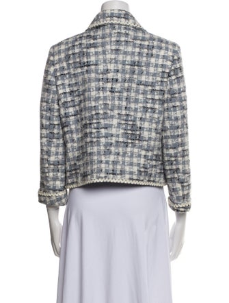 Escada Wool Tweed Pattern Evening Jacket