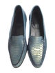 Escada Snakeskin Loafers