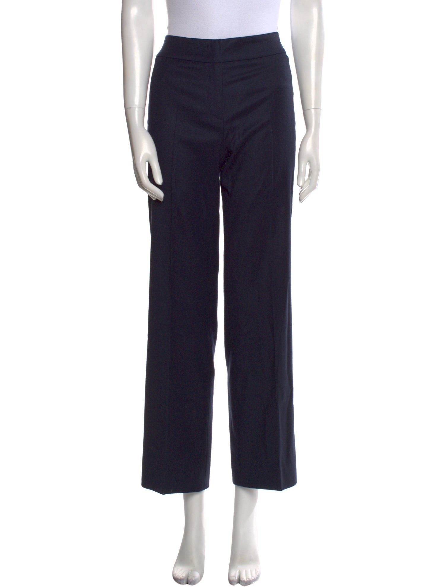 Escada Virgin Wool Straight Leg Pants