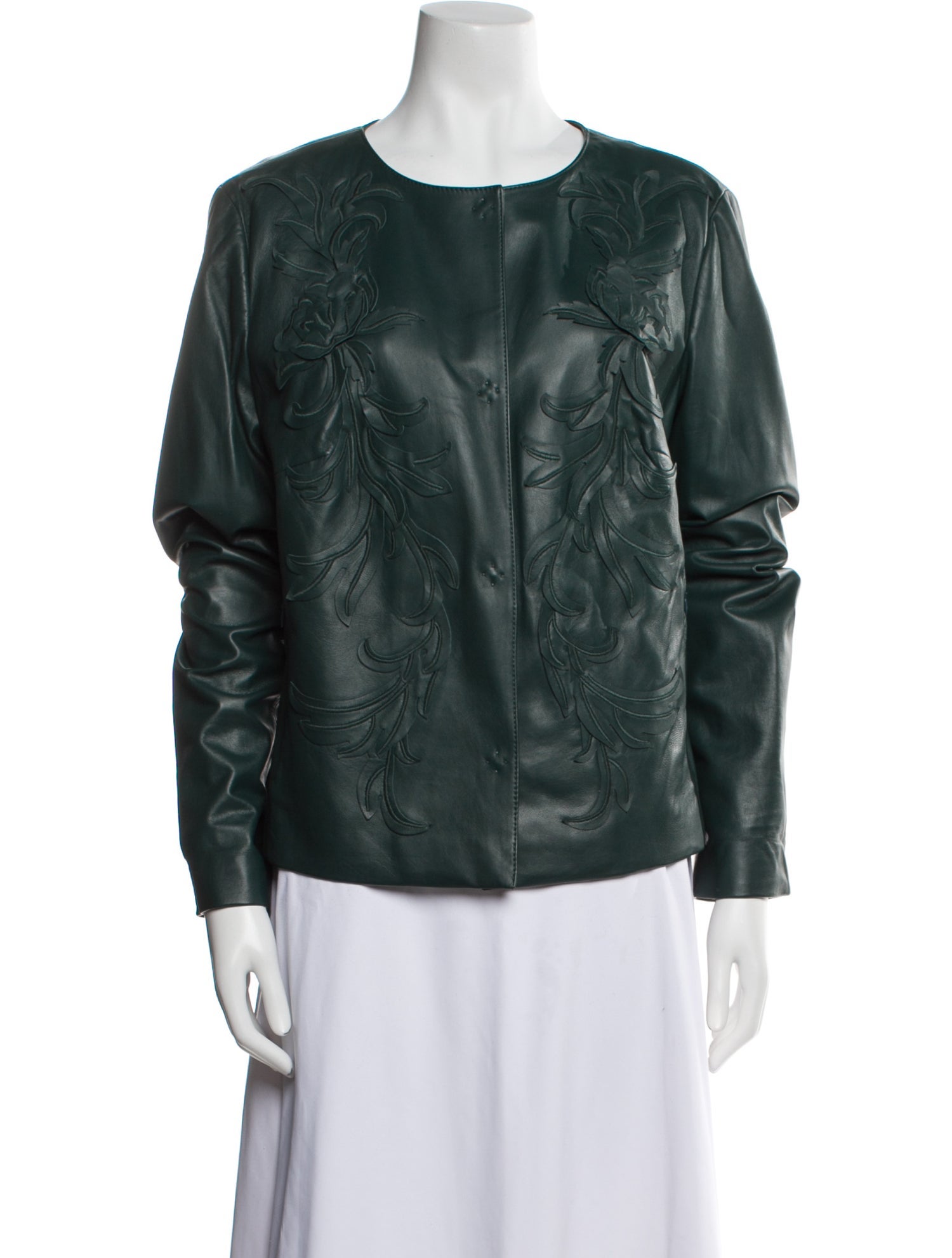Escada Leather Biker Jacket
