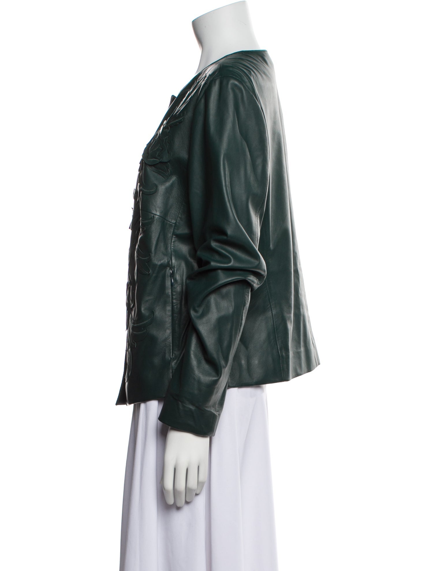 Escada Leather Biker Jacket