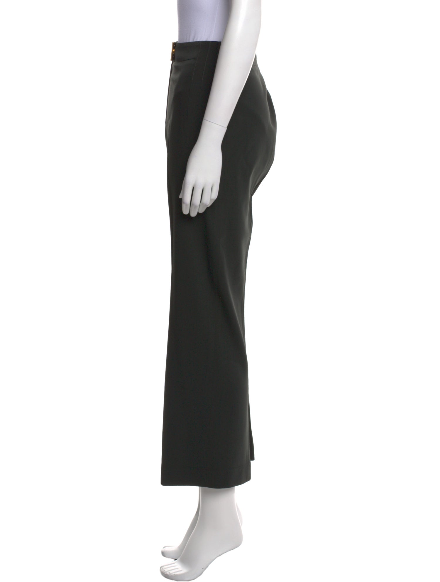Escada Virgin Wool Wide Leg Pants