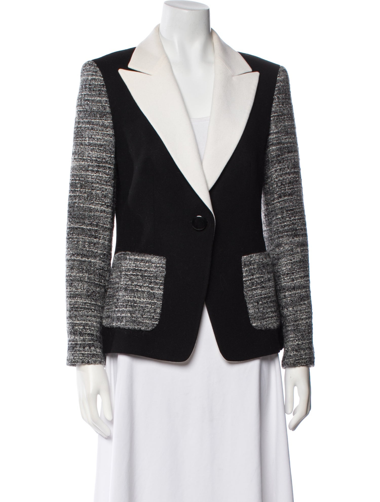 Escada Wool Printed Blazer