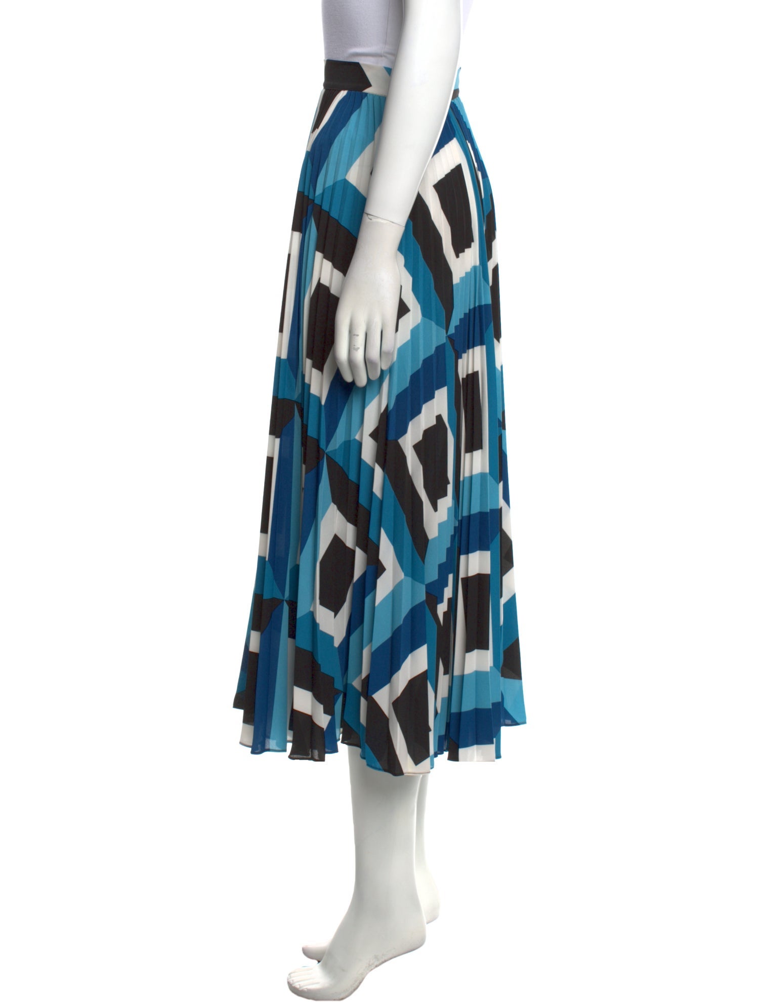 Escada Printed Midi Length Skirt