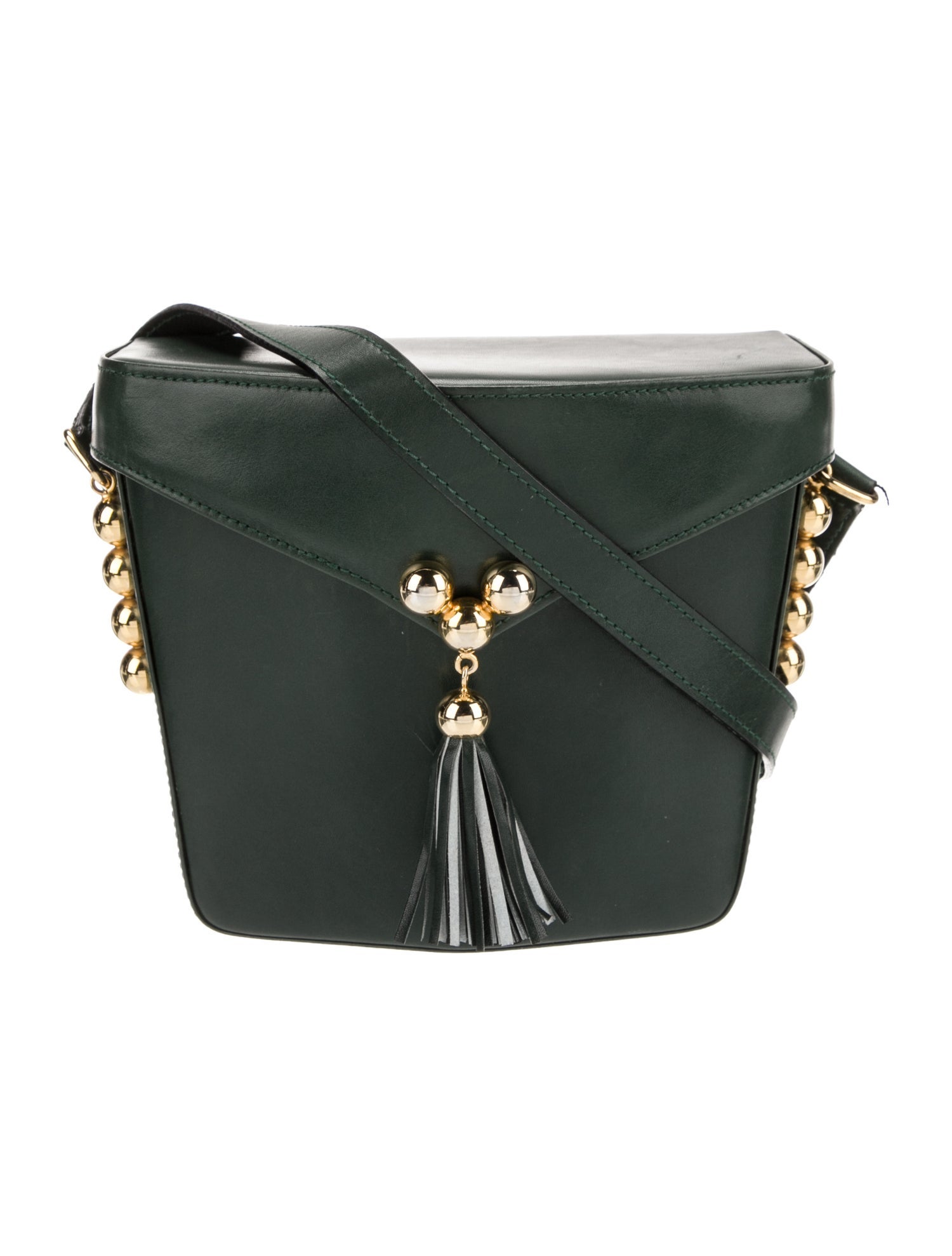 Escada Leather Bucket Bag