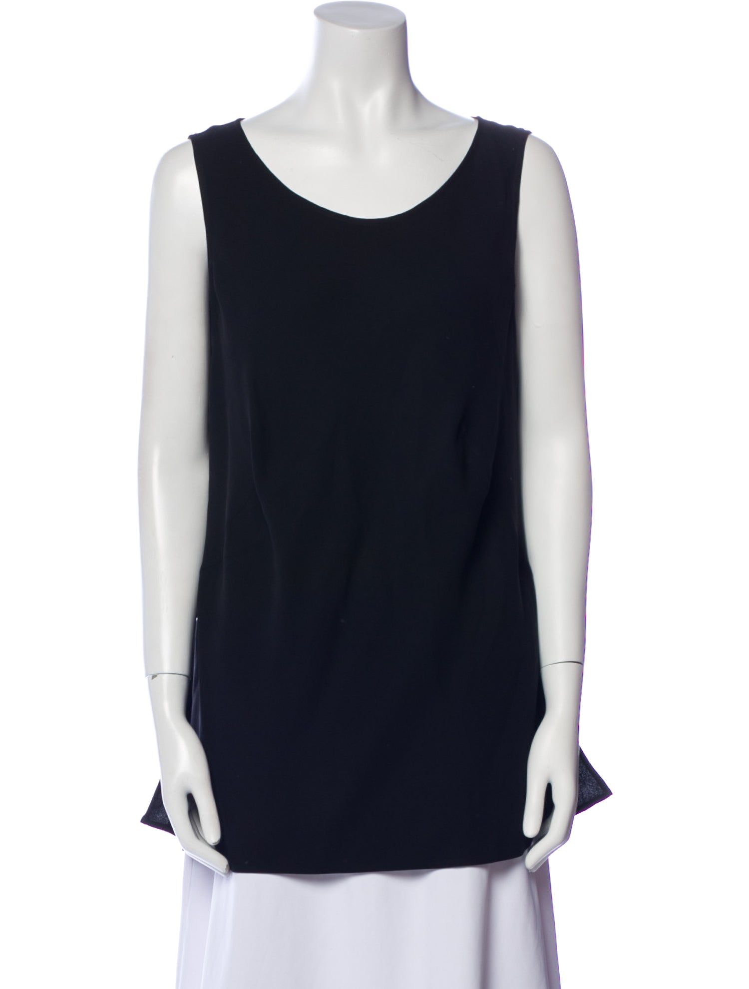 Escada Silk Scoop Neck Top