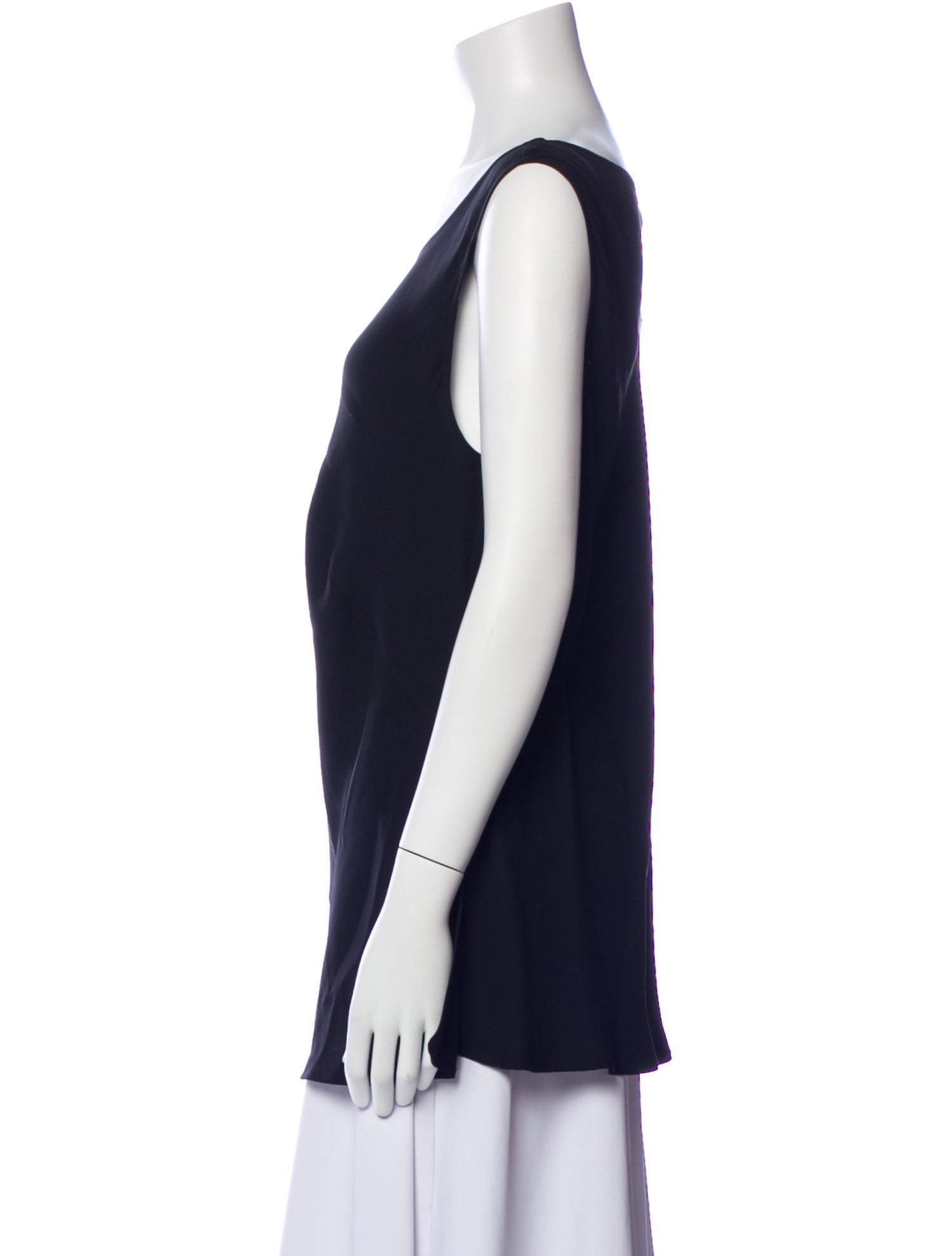 Escada Silk Scoop Neck Top