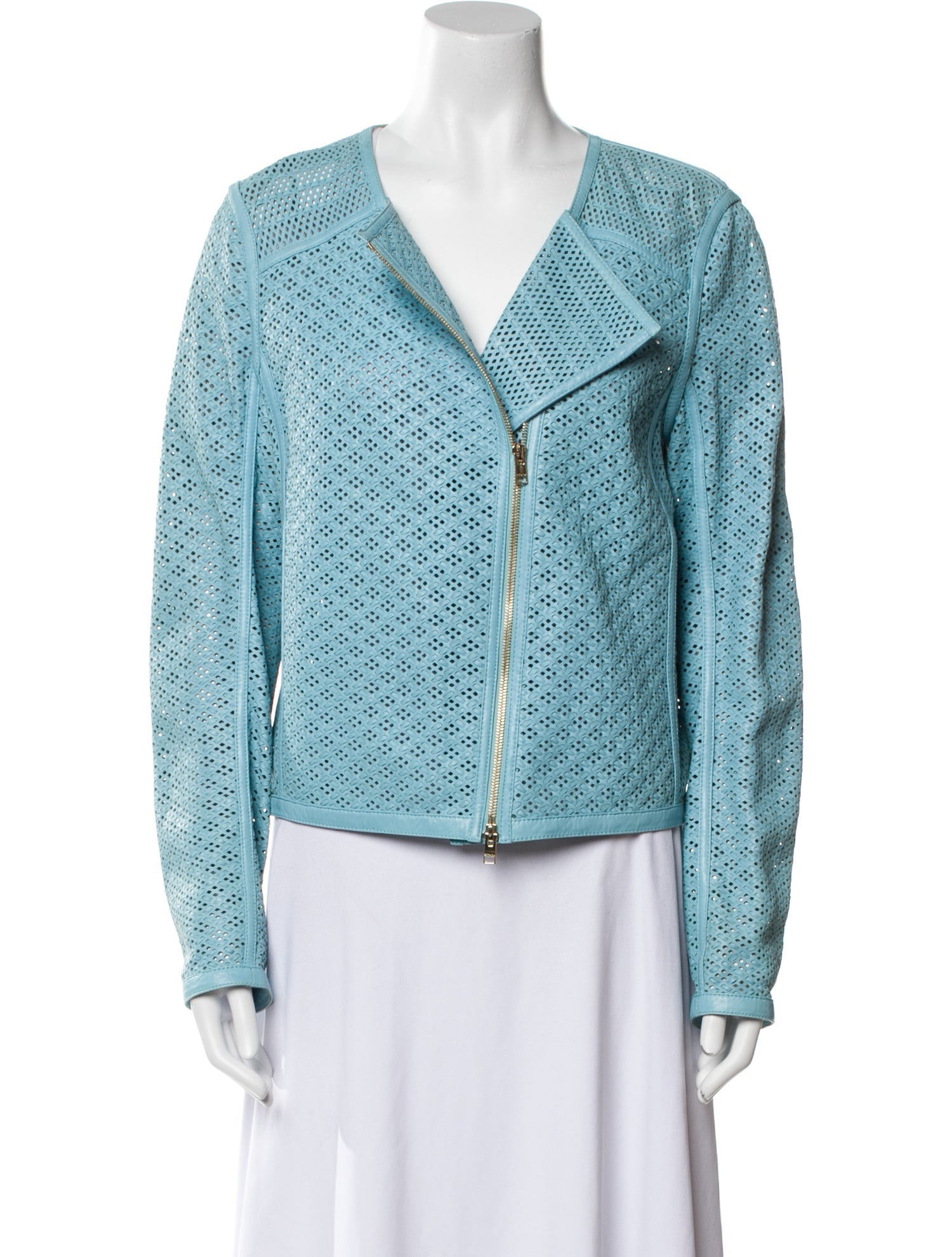 Escada Leather Evening Jacket