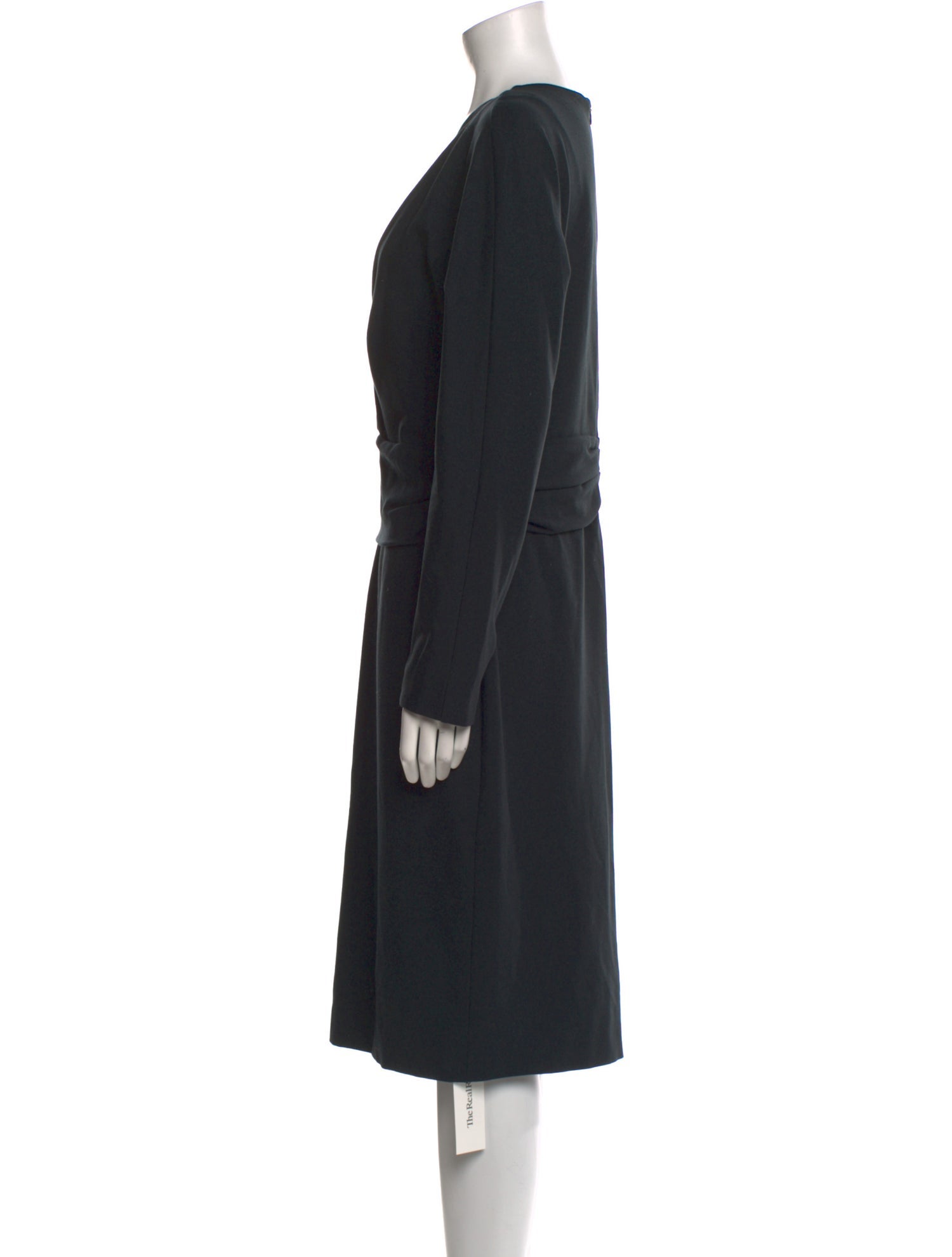 Escada Virgin Wool Midi Length Dress