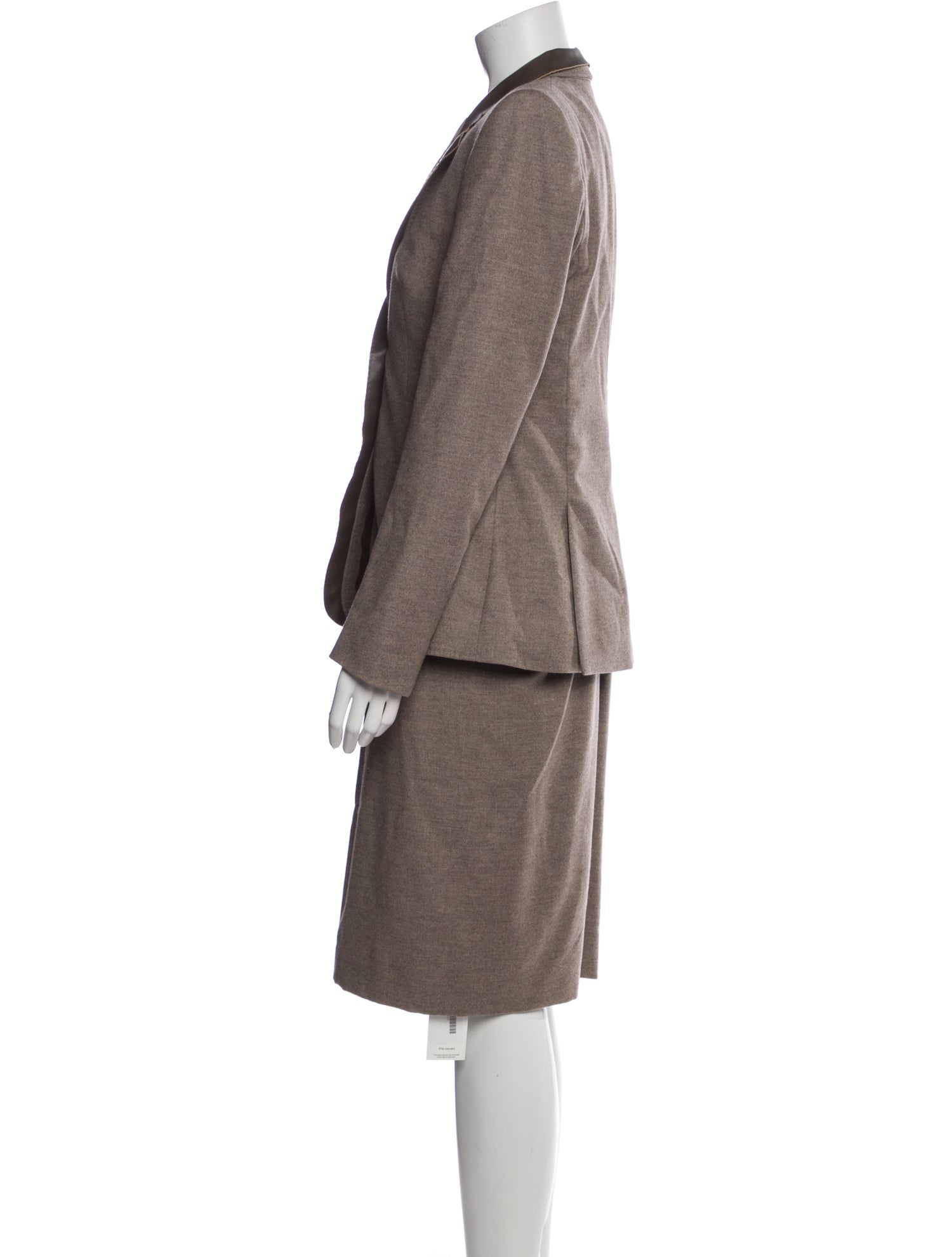 Escada Virgin Wool Dress Set