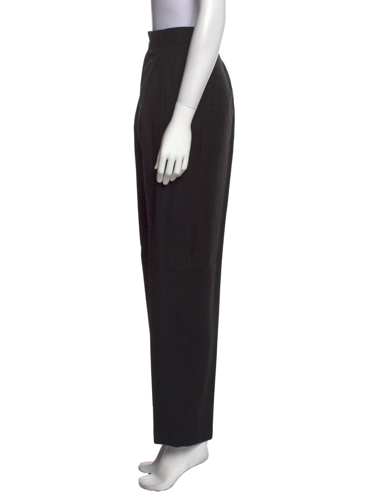 Escada Wool Straight Leg Pants