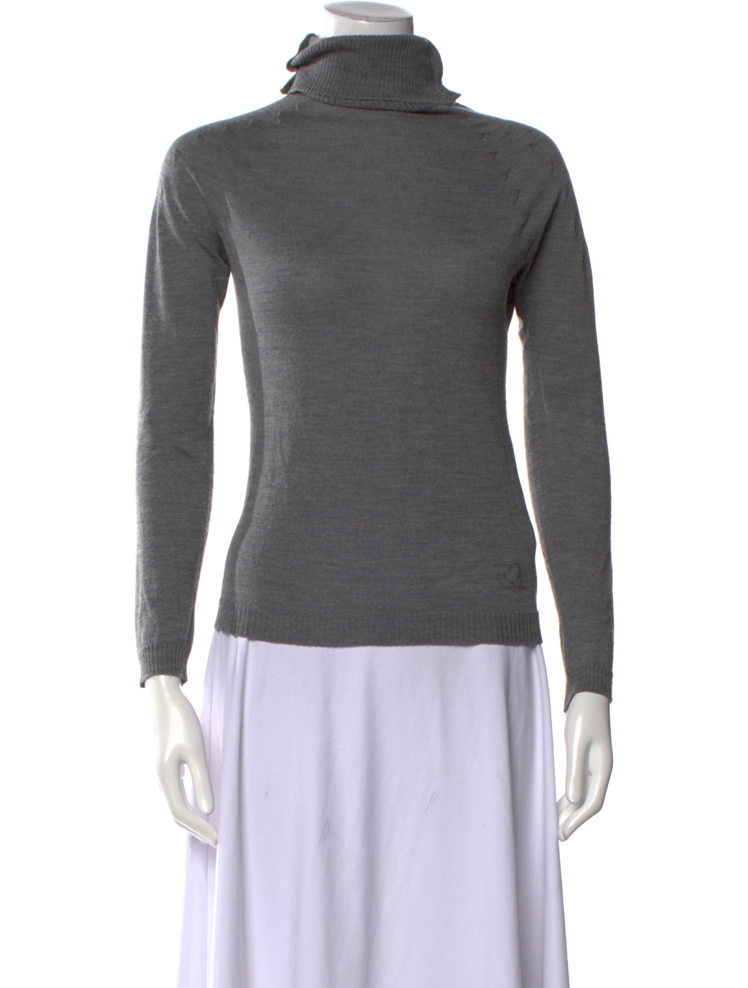 Escada Virgin Wool Turtleneck Sweater