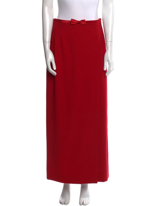 Escada Virgin Wool Midi Length Skirt