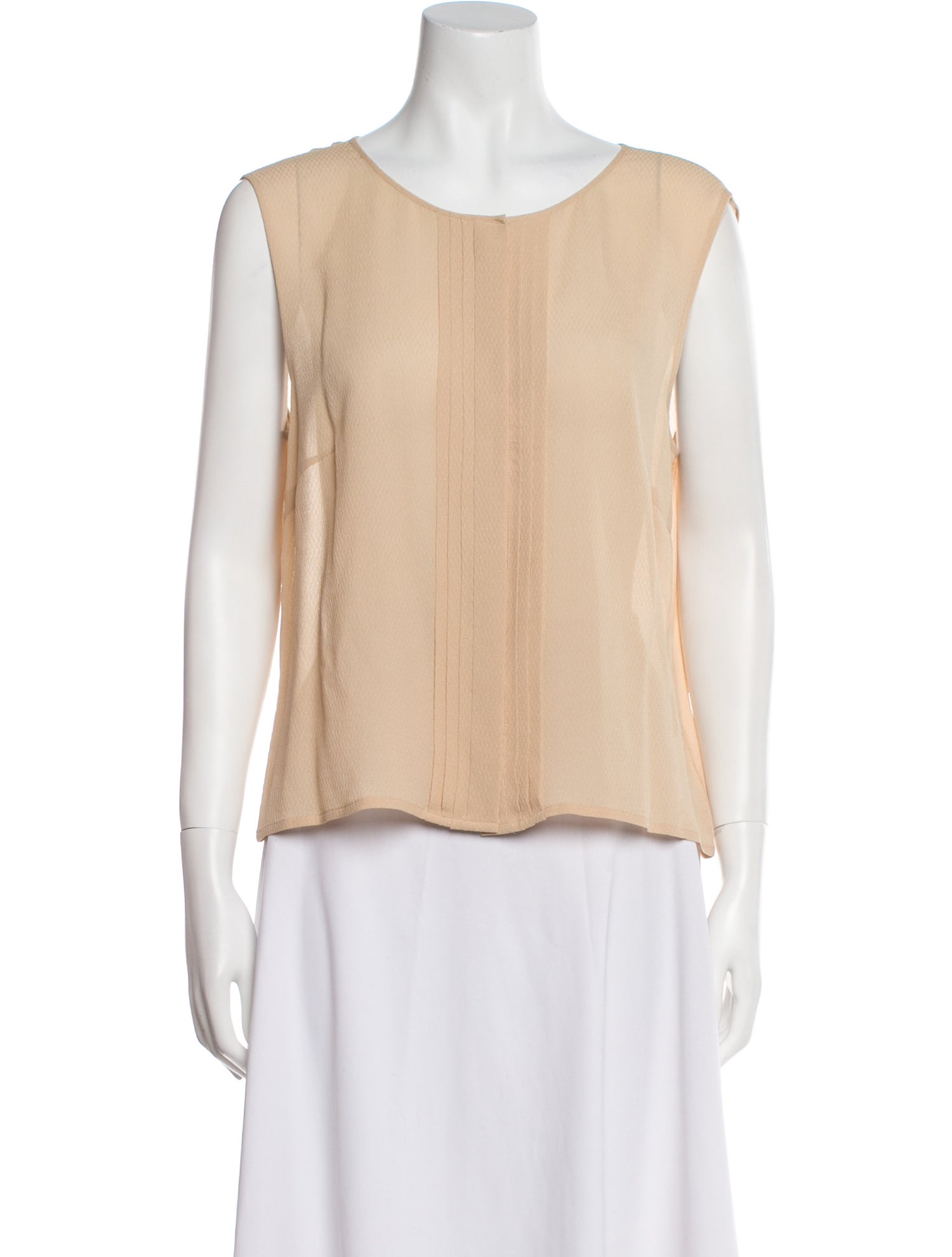 Escada Silk Scoop Neck Top