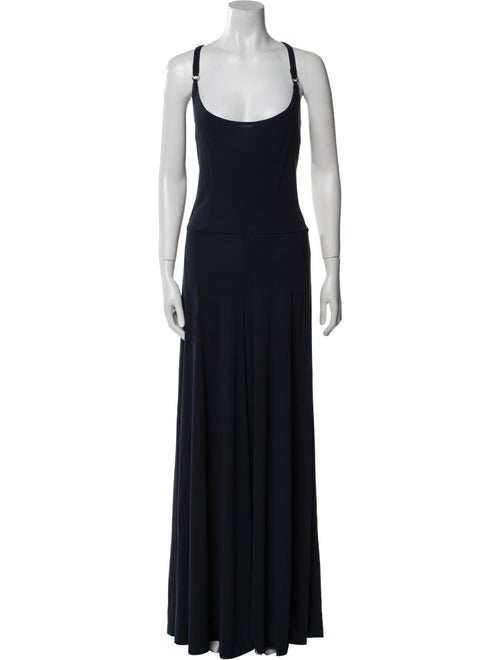 Escada Scoop Neck Jumpsuit