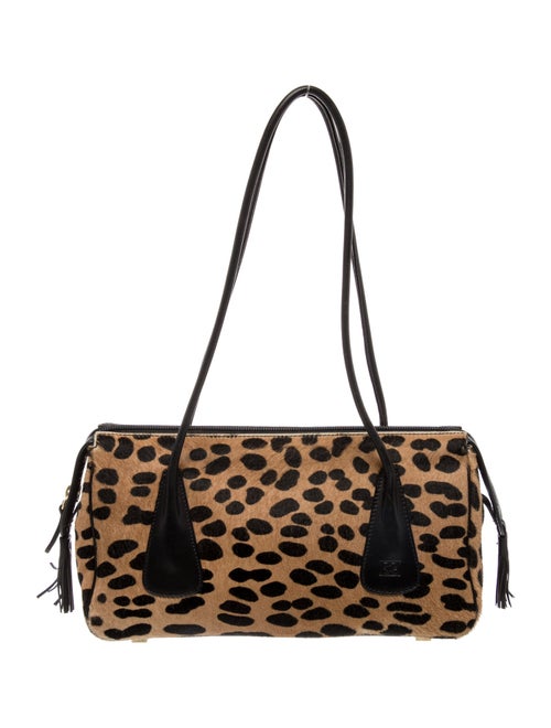 Escada Ponyhair Shoulder Bag