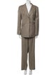 Escada Wool Printed Pantsuit