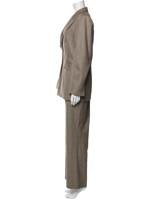 Escada Wool Printed Pantsuit