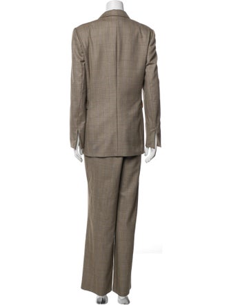 Escada Wool Printed Pantsuit