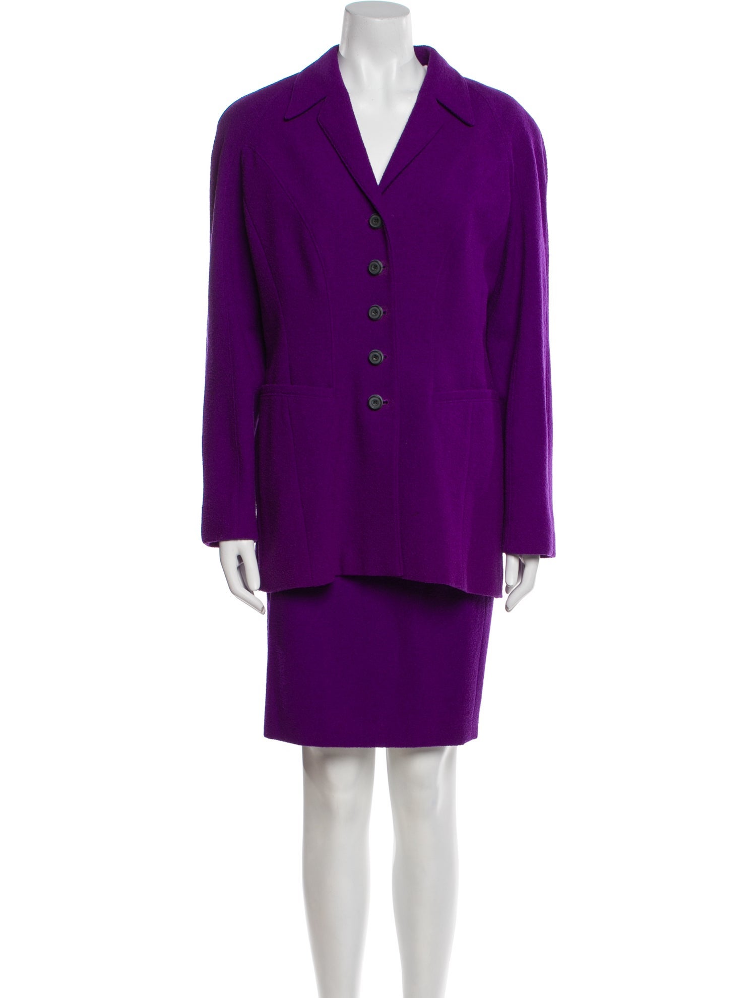 Escada Wool Skirt Suit w/ Tags