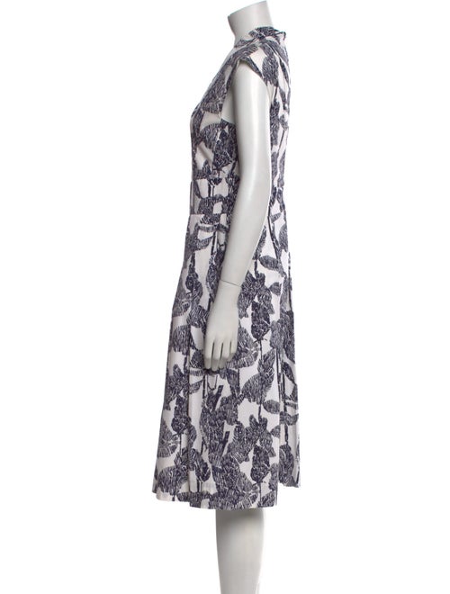 Escada Printed Midi Length Dress