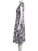 Escada Printed Midi Length Dress