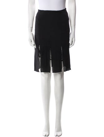 Escada Silk Knee-Length Skirt
