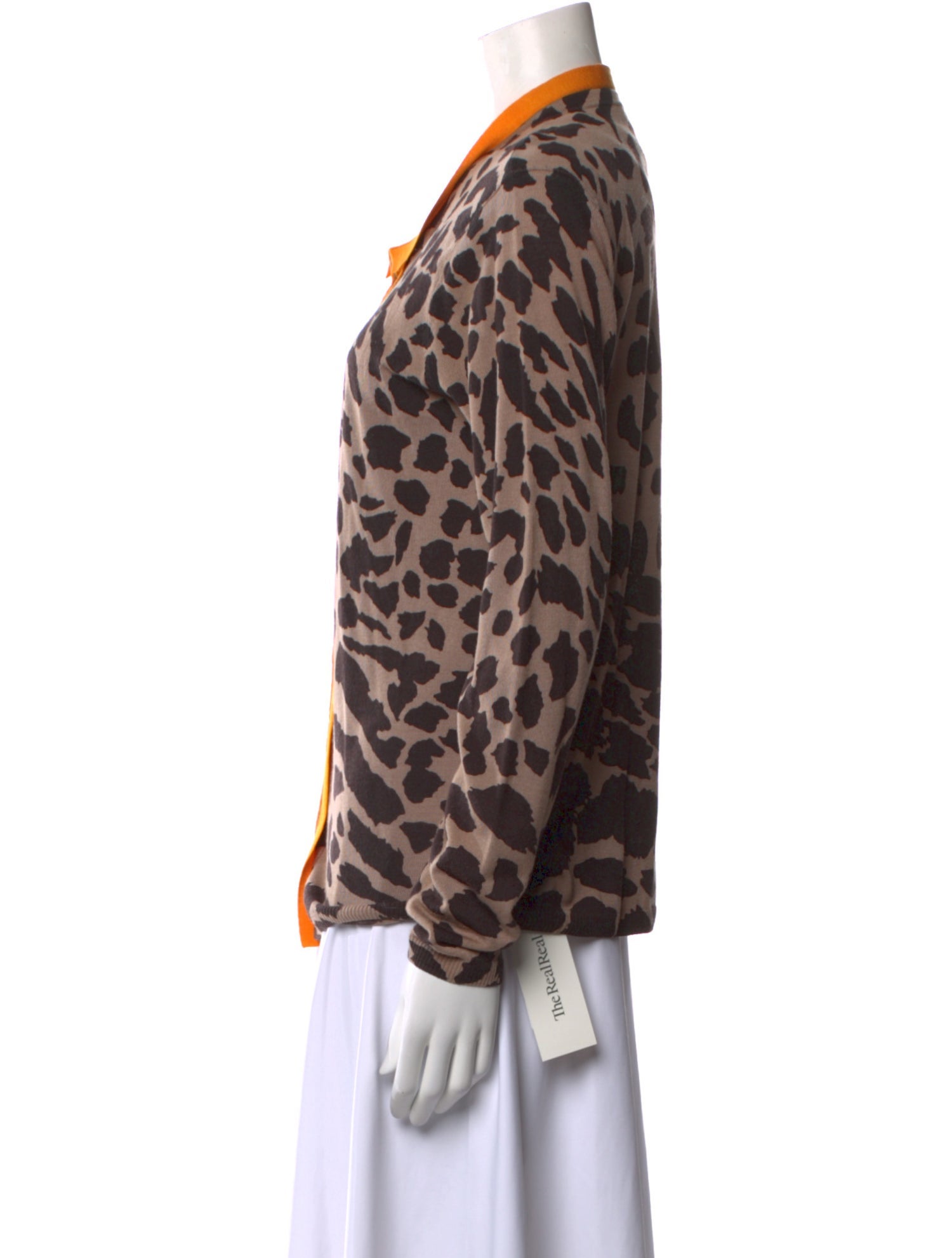 Escada Wool Animal Print Sweater