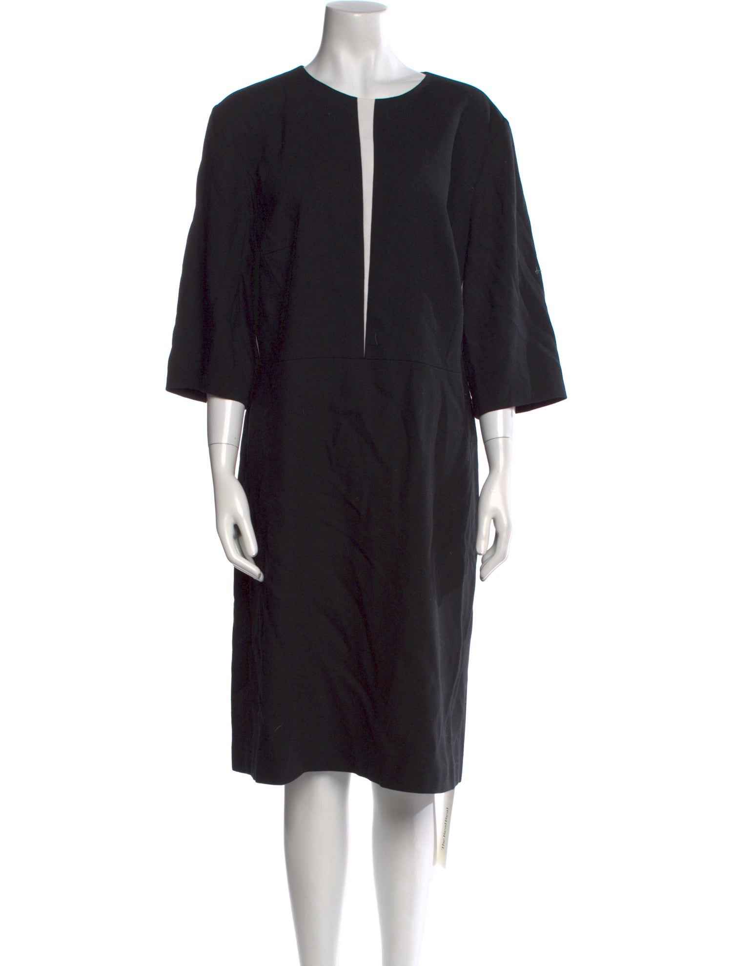 Escada Virgin Wool Midi Length Dress