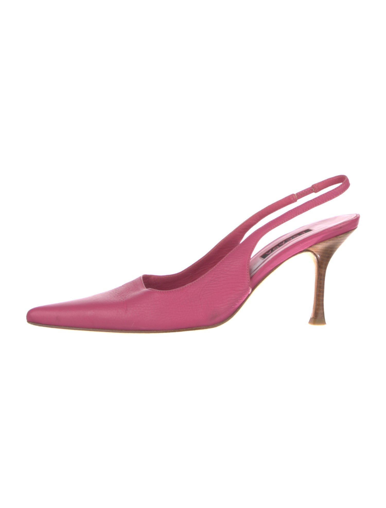Escada Leather Slingback Pumps