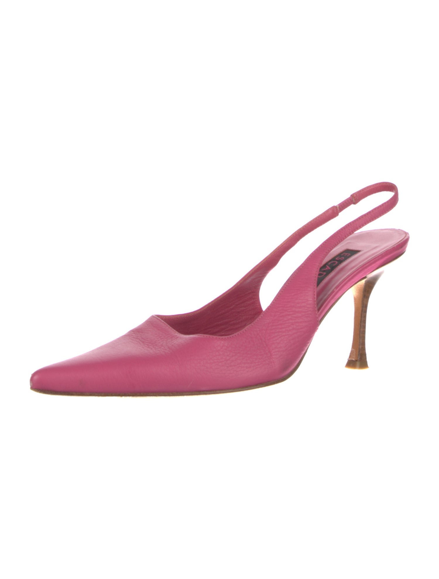 Escada Leather Slingback Pumps