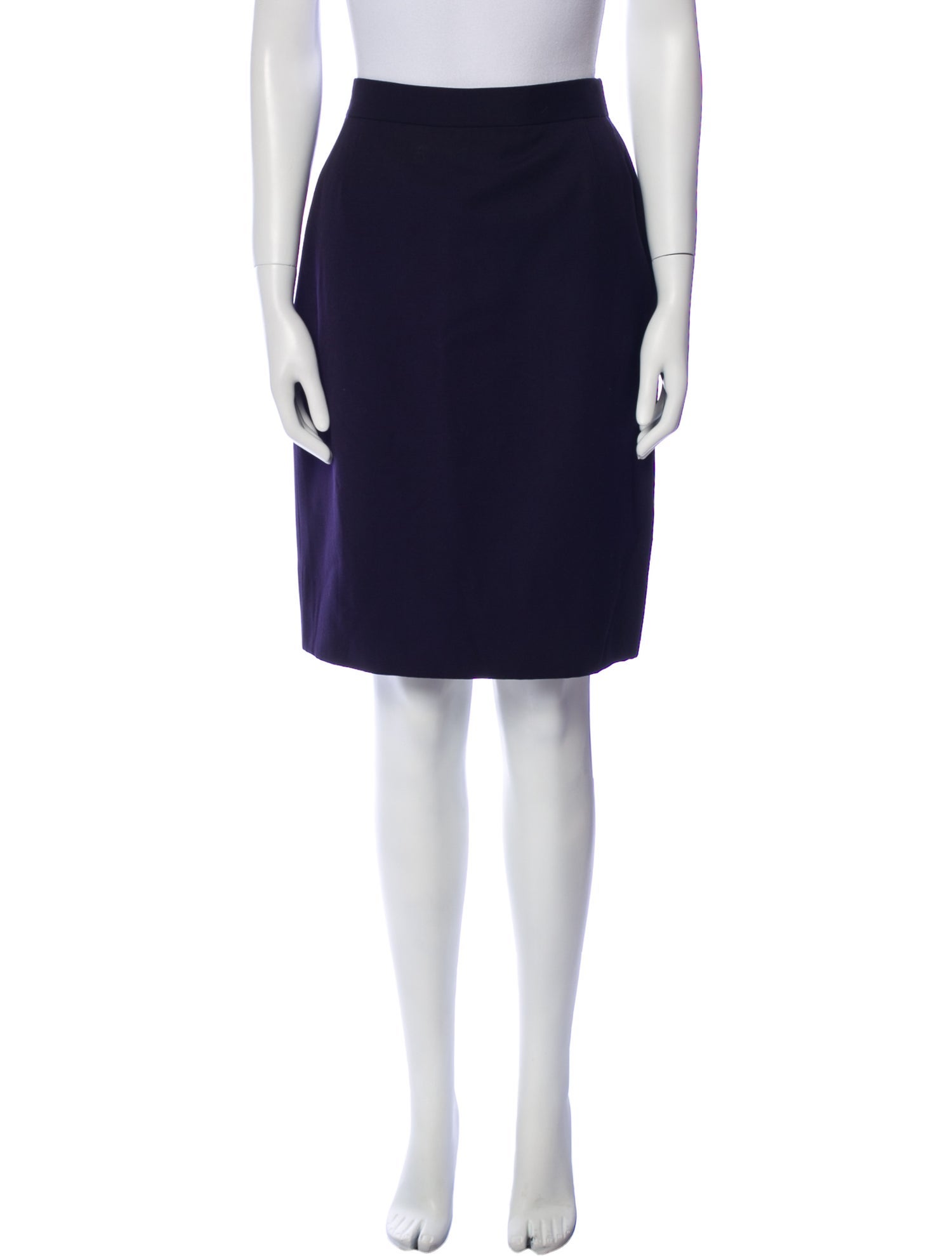 Escada Wool Knee-Length Skirt